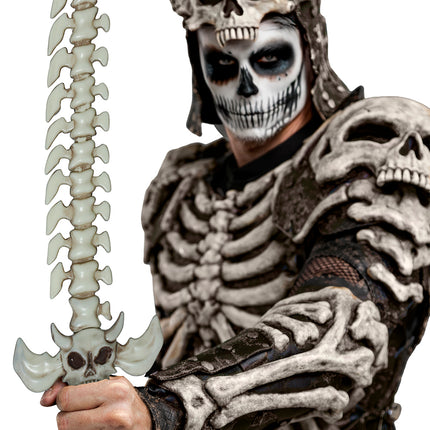 Halloween-leksakssvärd med ben, 65 cm