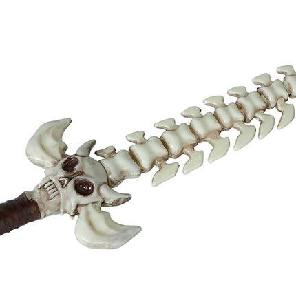 Halloween-leksakssvärd med ben, 65 cm