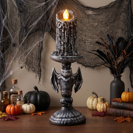 Halloween-ljusstake med lampa, 26 cm