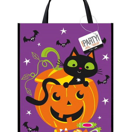 CAT & PMPKIN TOTE-VÄSKA 12X15