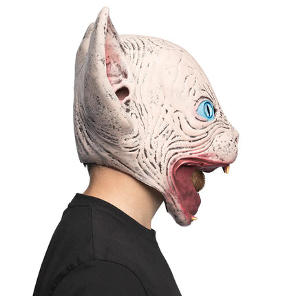 Latex-huvudmask ”Horror cat”