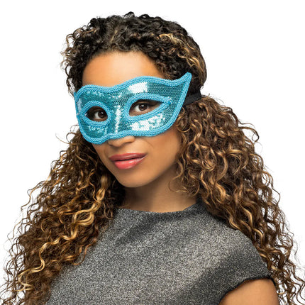Turquoise Oogmasker Venice