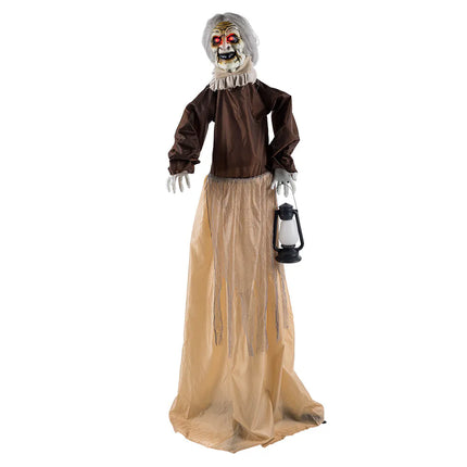 Stående dekoration ”Lantern witch” (165 cm)