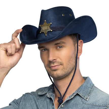 Cowboyhatt Tennessee (i mocka-look)