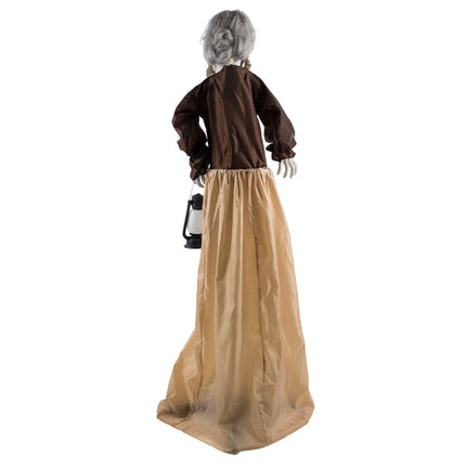 Stående dekoration ”Lantern witch” (165 cm)