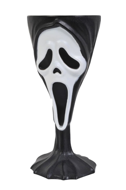 Halloween Kopp Svart Vit Spöke