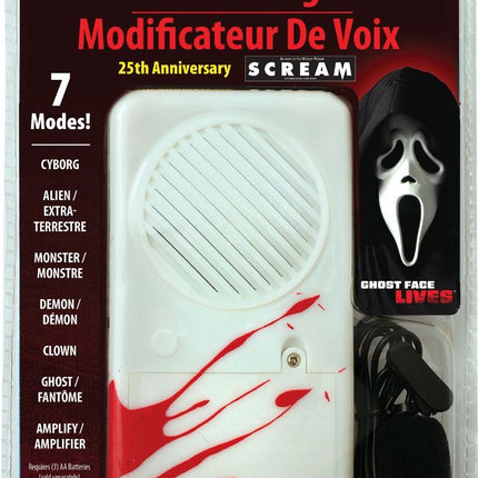 Ghostface röstförvrängare med 7 röster