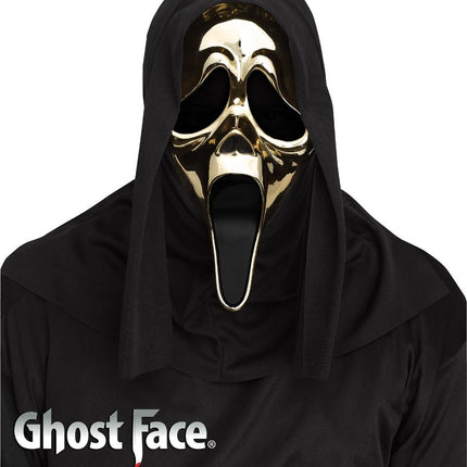 Ghostface-mask, guld