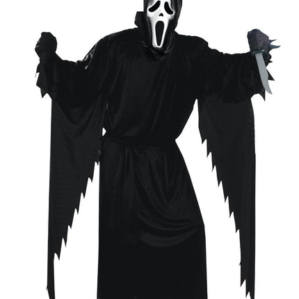 Halloween dräkt svart herrspöke 3 delar