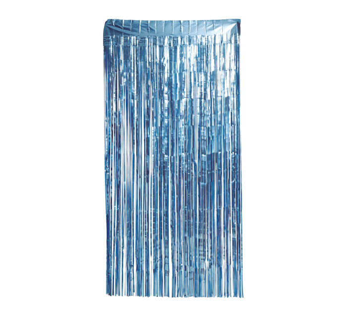 Blå dörrgardinsmatta 2m