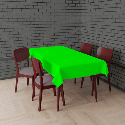 Grön bordsduk 2,74 m