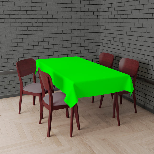Grön bordsduk 2,74 m