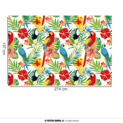 Hawaii bordsduk 2,74 m