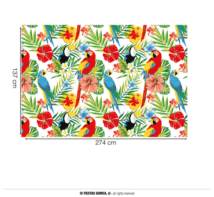 Hawaii bordsduk 2,74 m