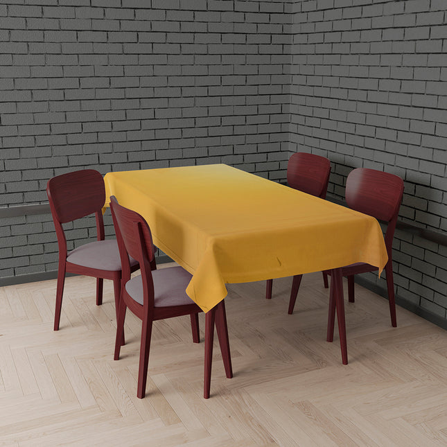 Gyllene bordsduk Metallic 2,74m