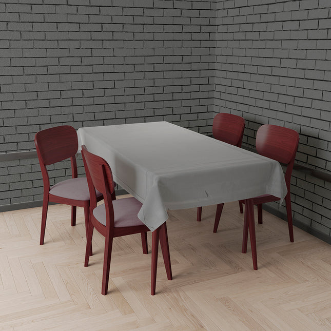 Silver bordsduk Metallic 2,74m