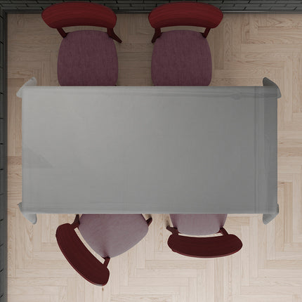 Silver bordsduk Metallic 2,74m