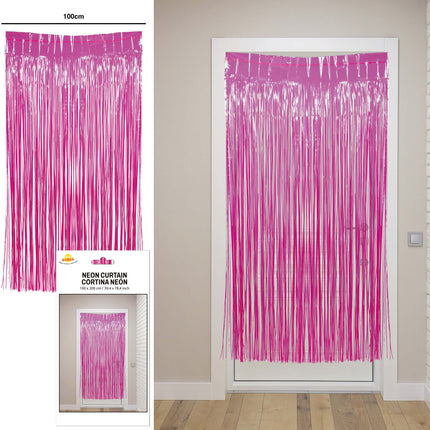 Fuchsia Dörrgardin 2m