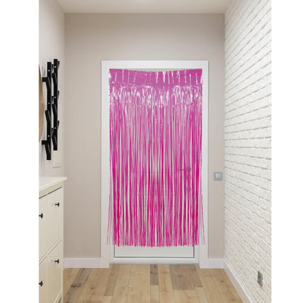 Fuchsia Dörrgardin 2m