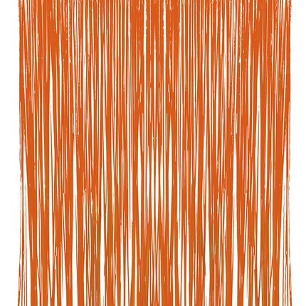 Orange dörrgardin 2m