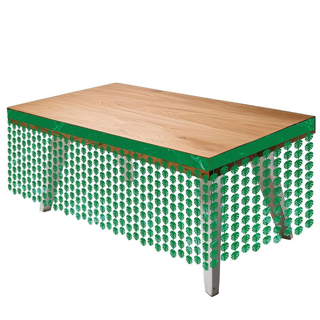 Hawaii Bordsduk Grön Palm Leaves 4m