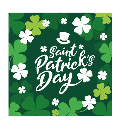 St Patrick's Day Servetter 33cm 12st