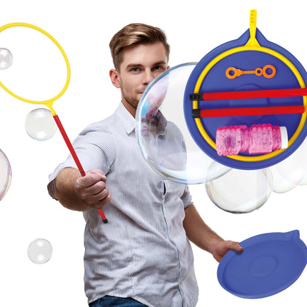 Färgad bubbelblåsare Stick 6 delar