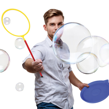 Färgad bubbelblåsare Stick 6 delar