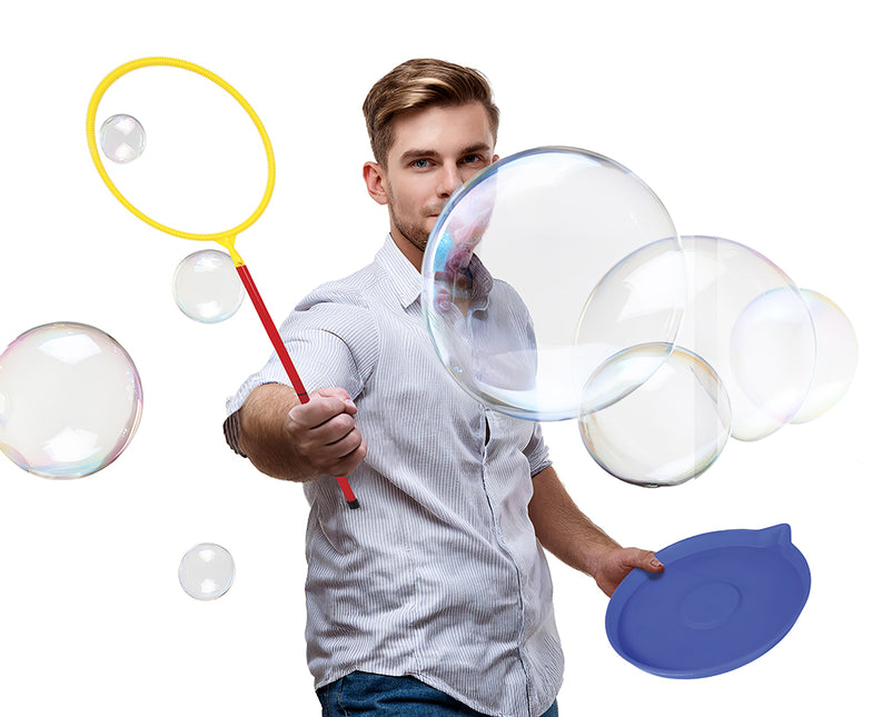 Färgad bubbelblåsare Stick 6 delar