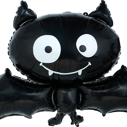 Halloween-heliumballong – fladdermus, tom, 75 cm