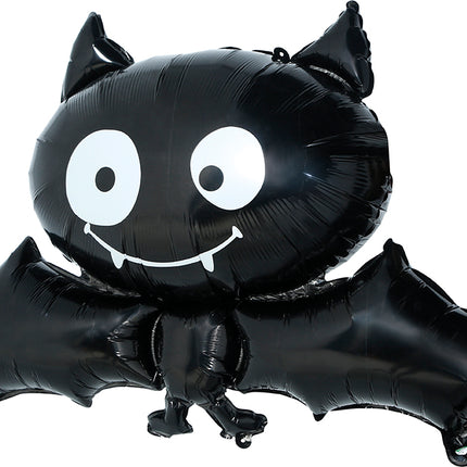 Halloween-heliumballong – fladdermus, tom, 75 cm
