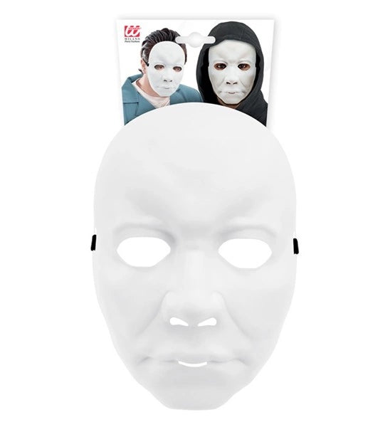 Vit Mime-ansiktsmask