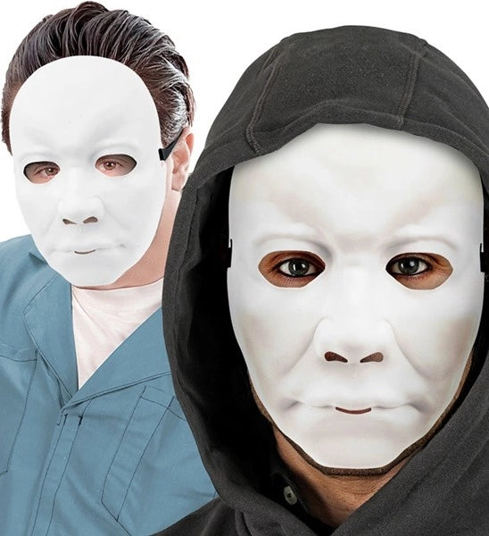 Vit Mime-ansiktsmask