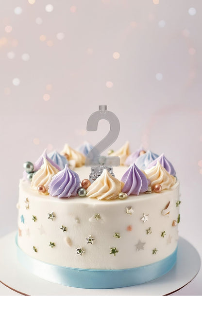 Ljusstake 2 år Led 13cm