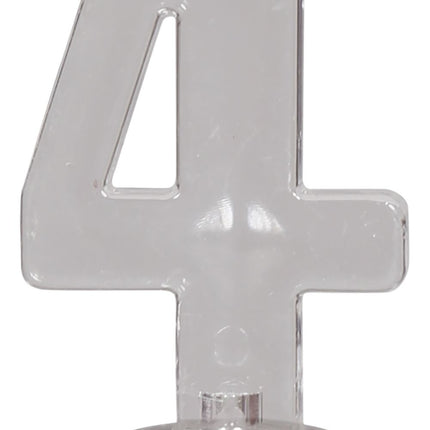 Ljusstake 4 år Led 13cm