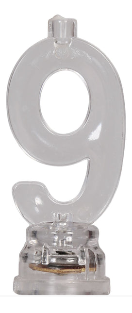 Ljusstake 9 år Led 13cm