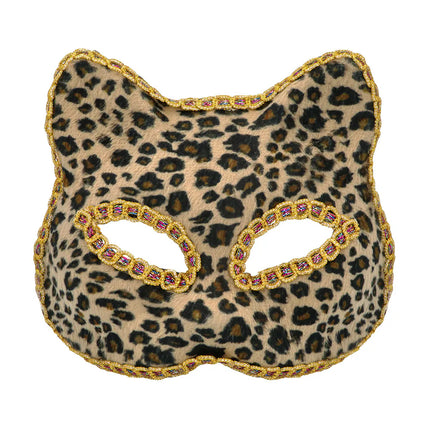Luipaard Masker Goud