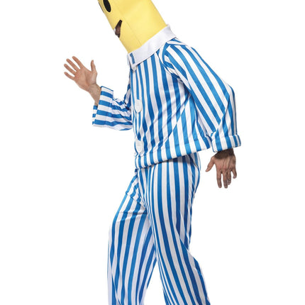 Banankostym i pyjamas