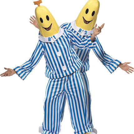 Banankostym i pyjamas
