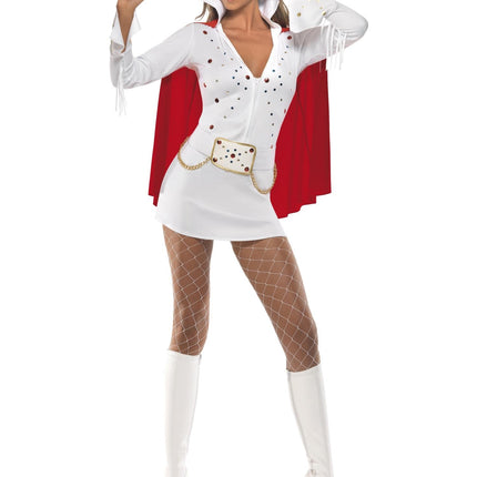 Elvis Viva Las Vegas Kostym Dam