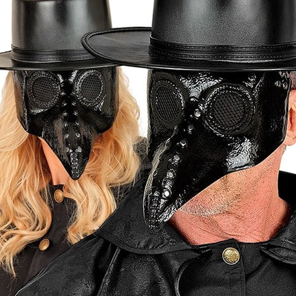 MASK FÖR PESTLÄKARE – HÅRD PLAST
