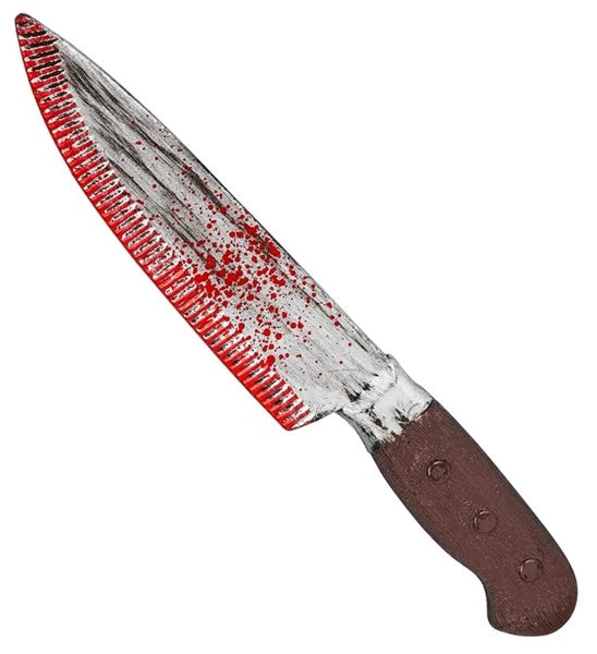 Halloween-kniv, blodig, leksak