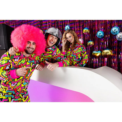 Peruk Sugar neonrosa UV