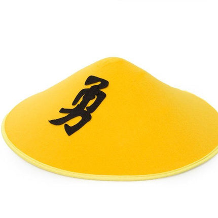 Kinesisk filthatt gul