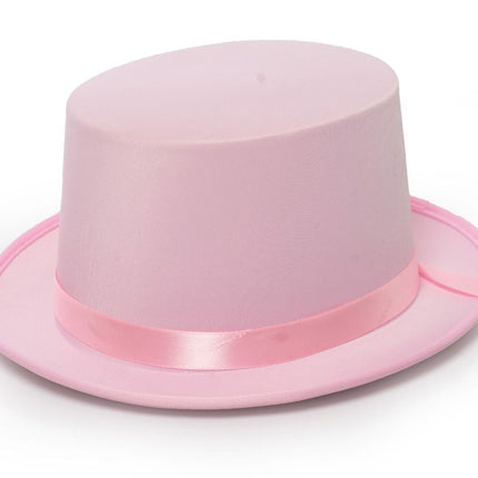 Tall Hat Satin Pink