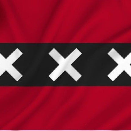 Flagga Amsterdam 90 x 150 cm