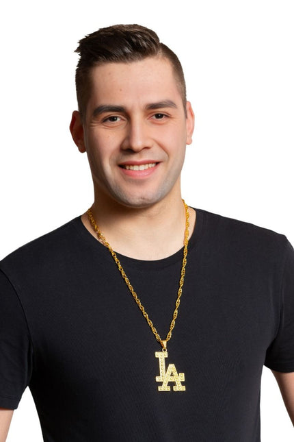 LA Guldhalsband Metall