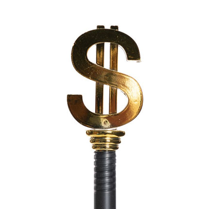 Dollars Trollstav Guld 1,05m 3 delar