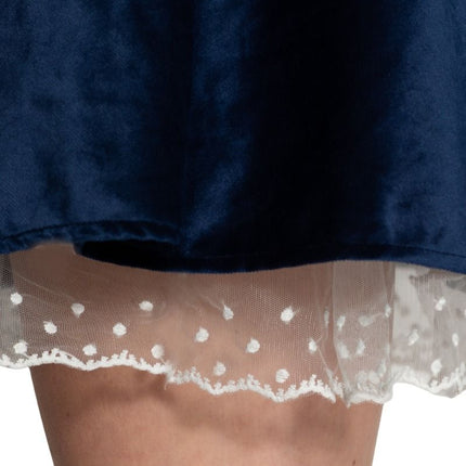Blauwe Dirndl Jurk Oktoberfest Lily