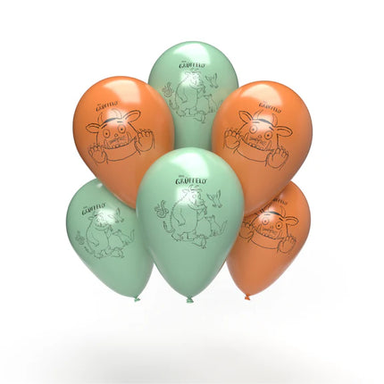 Gruffalo-ballonger, blå och orange, 25 cm, 10 st